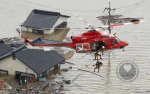 Miền Tây Nhật bị tàn phá dữ dội trong mưa lũ lịch sử