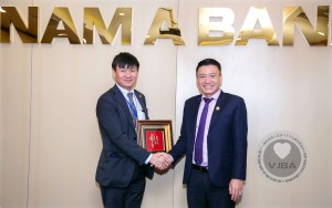 Đoàn Hiệp hội doanh nghiệp Việt Nam tại Nhật Bản (VJBA) và Ban lãnh đạo Ngân Hàng Nam Á có buổi làm việc tại TP.HCM