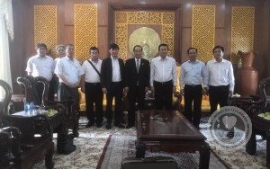 HIỆP HỘI DOANH NGHIỆP VIỆT NAM TẠI NHẬT BẢN (VJBA) THĂM  VÀ LÀM VIỆC VỚI TỈNH ỦY TỈNH LONG AN 