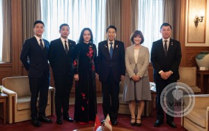 TỔNG LÃNH SỰ QUÁN VIỆT NAM TẠI FUKUOKA THĂM LÀM VIỆC VỚI THỐNG ĐỐC TỈNH FUKUOKA