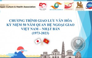 CHƯƠNG TRÌNH GIAO LƯU VĂN HÓA KỶ NIỆM 50 NĂM QUAN HỆ NGOẠI GIAO VIỆT NAM - NHẬT BẢN (1973-2023)